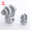 Electric overhead line cable accessory fittings WS type socket clevis